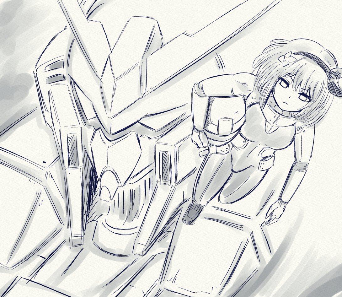 ガンダム見に行こうと思って、そういえば第一部の時描いたなー!って。
元気でいてくれると嬉しいな 