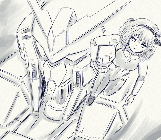 ガンダム見に行こうと思って、そういえば第一部の時描いたなー!って。 元気でいてくれると嬉しいな