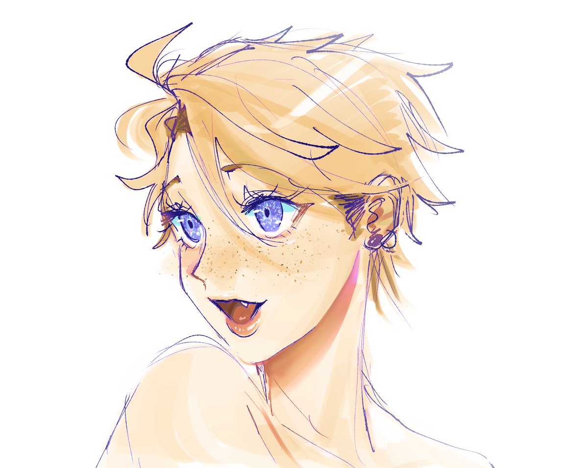 NeqoChwan's tweet image. Daily Naru chan doodle of today

#enstars