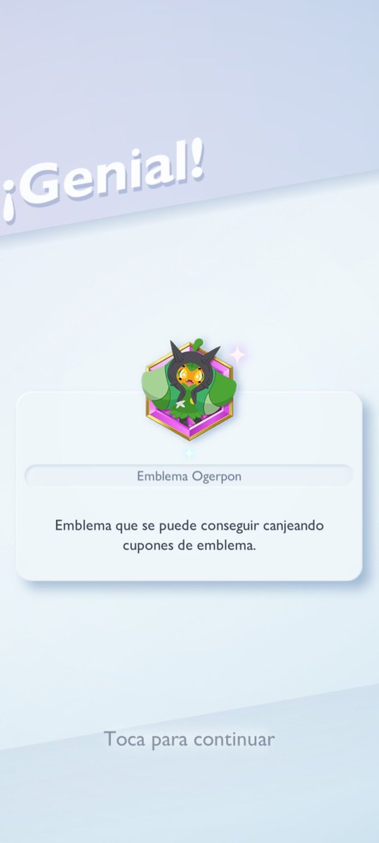 Suicune/Greninja sigue siendo un mazo buenísimo de #PokemonTCGPocket y me ha dado a mi querido Ogerpon 💛
