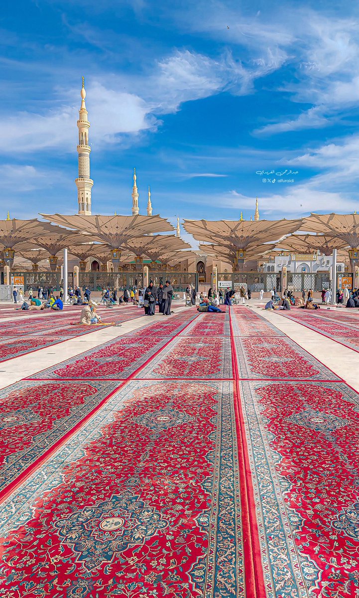 Arabbeau's tweet photo. The Prophet's Mosque, Madinah https://t.co/iWqLZT3L30