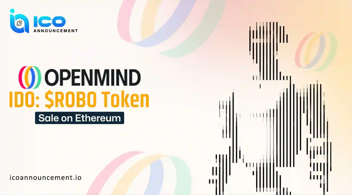 ICOAnnouncement's tweet photo. ๐ Dive into the future of robotics with OpenMind's $ROBO token - enabling safe, coordinated collaboration between robots!
Explore More Visit: https://t.co/vEwAMhsQOQ
#Robotics #Blockchain #Web3 #CryptoInnovation #Robots #FabricNetwork #SmartContracts #DeFi #FutureOfWork #AI #TokenSale