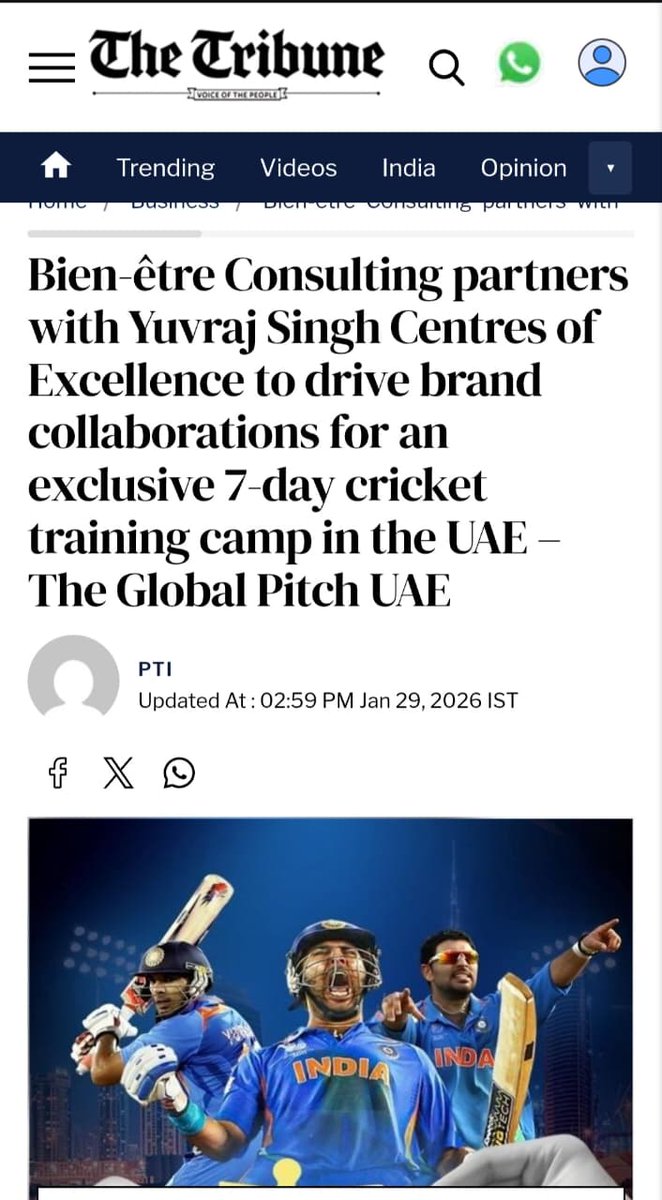 My firm <a href="/BienConsulting/">Bien être Consulting</a> After working hard for 4 years in the field of sports marketing, branding, and sponsorship- mostly behind the scenes - this feels truly deserving and empowering! So grateful to the universe for this day today!