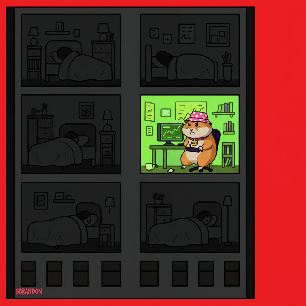 We keep build through the tough times.

Better days coming with Brandon Presale live. Join in on

brandonhamster.xyz