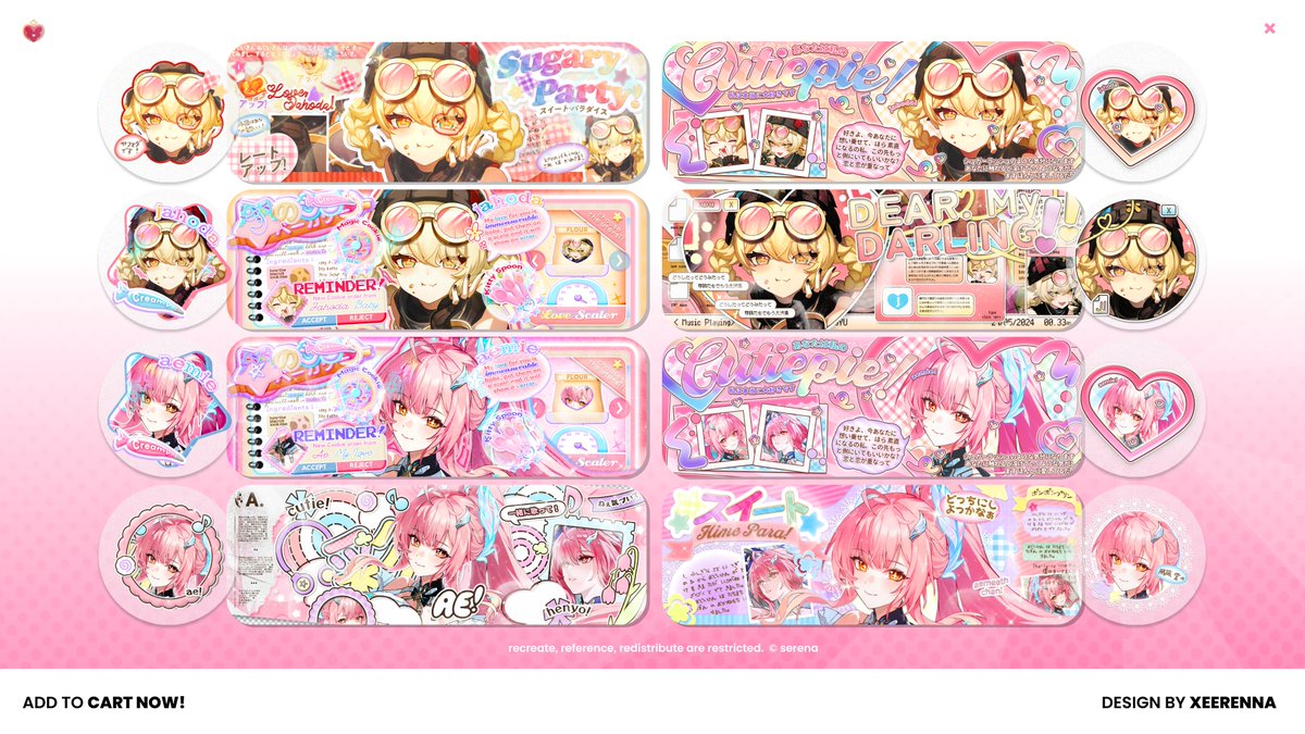 xeerenna's tweet image. any interaction cherished  ୨୧ .. ⠀𓈒            

୨୧. hi! aku ada 31 rs cs layout hoyo yg bisa ditake sekarang.
beli 1 9K, 2 8K/ea, 3 7K/ea, 4 6K/ea, 5 5K/ea dan dapet slot request dan ada diskon yg take &amp;gt;1 yaa!  

⟢ t. #zonauang⁩ ⁦#zonaba ♡ ੭