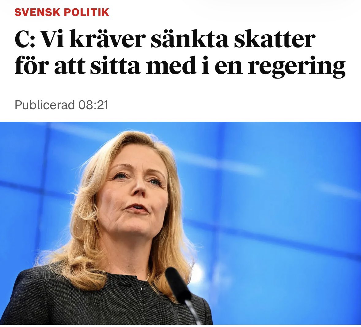 Tips från sidan: Då kanske det vore klokt att hitta andra samarbetspartier än V, S och Mp? 🤷🏼‍♂️