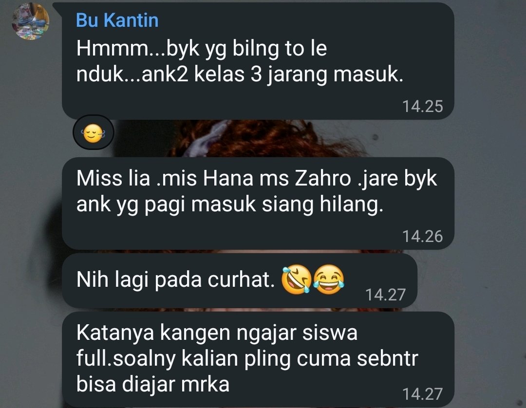 baca ini pas lg bolos😂😂 enaknya tidur di kasur