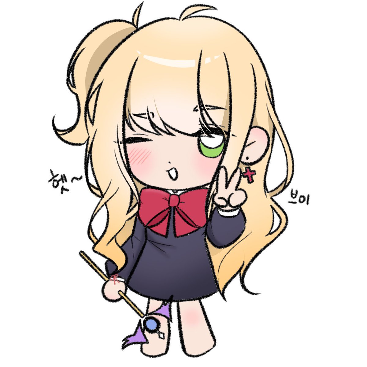 여러분 이거 보세요 은혜 갚는 까스더님이 그려주셧어요 헤헤 넘 기엽당 다들 빨리 뽀담뽀담 하구 가세요