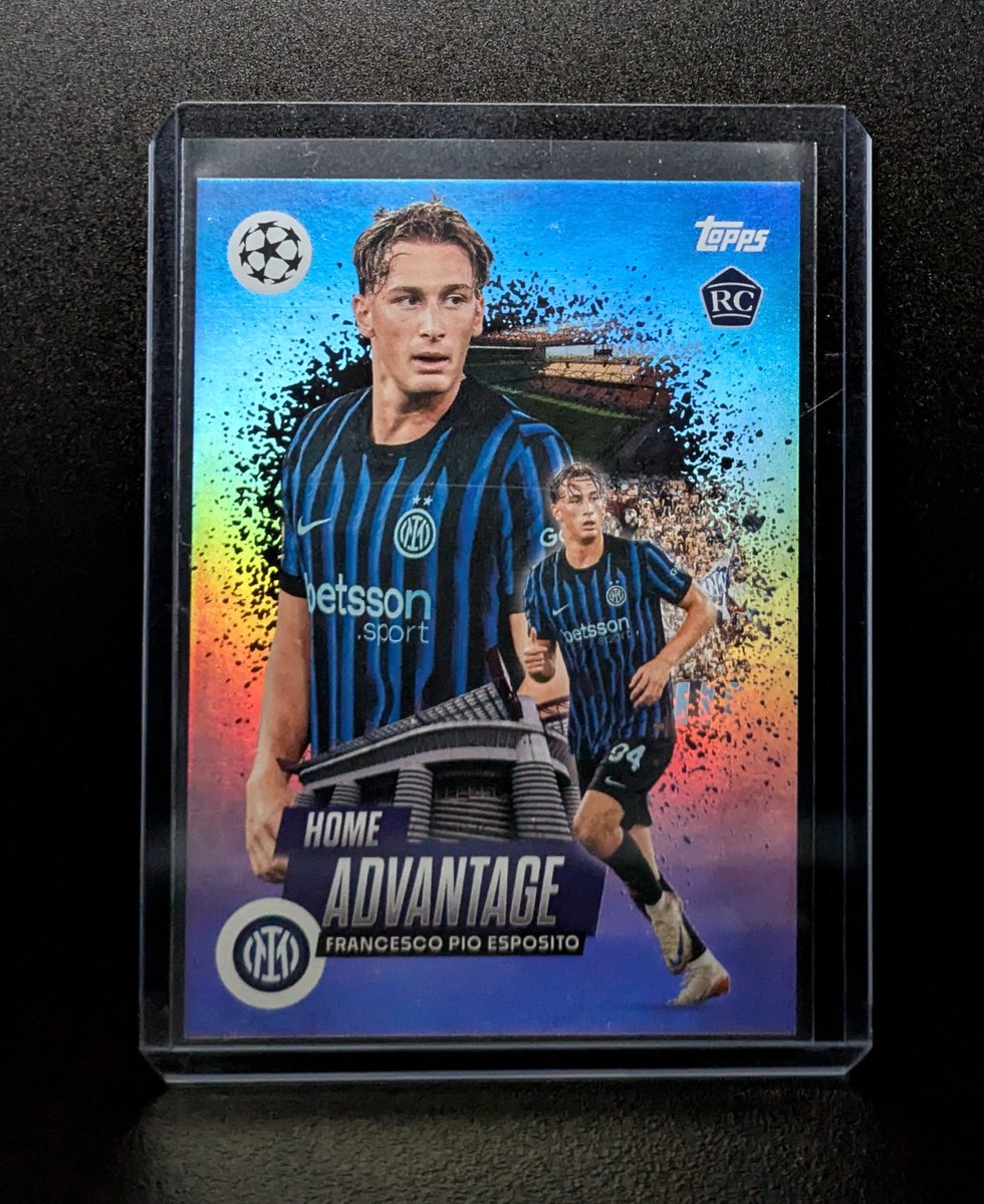 4ANR79pZenRTM29's tweet image. GB品紹介 
@gradingservices 

🇧🇷  🇮🇹 の新星
HIDDEN GEMS         Estevao Willian
Home Advantage    Pio Esposito
Pio狙い(R9も🤫)のインテルスポットでHA🤩🔥
ご利用は計画的に
#estevao  #pioesposito
#topps  #francesco