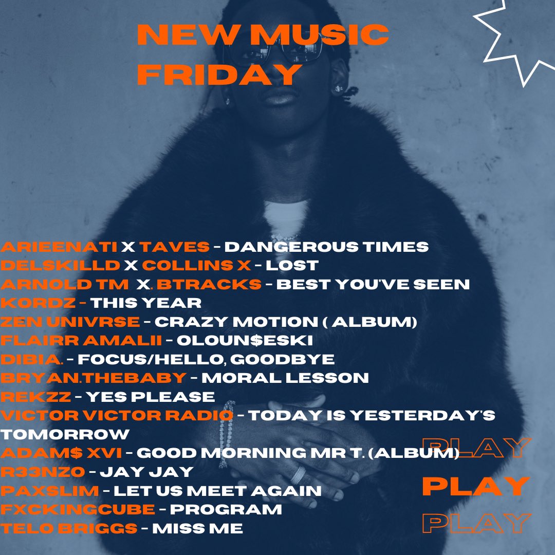 vikomediaNG's tweet image. VIKOMEDIA : NEW MUSIC FRIDAY

Cc : @tavesthegreat 

Link on bio