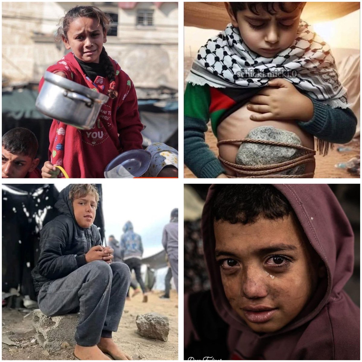 Dünya gündeminde konuşulması gereken tek konu bu masum çocuklar olmalı...💔

#GazzeİçinHareketeGeç yazıyoruz