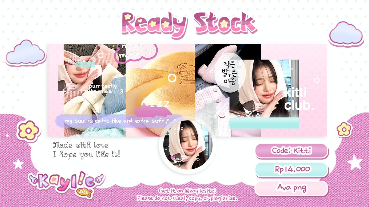 kayliesite's tweet image. ౨ ◟🎹 🍞 𓈒  help RT pls, tysm!

☘️🎀__% henloOo 5 layout ready stock rs gg siap dibawa pulang 🍎◞ 💬 ! prici di pic, bisa jajank ke DM atau tele @/kayliesite 🌸

+444.  wonyoung ive, jiwoo, carmen, ian h2h, karina aespa  ☻  #zonauang