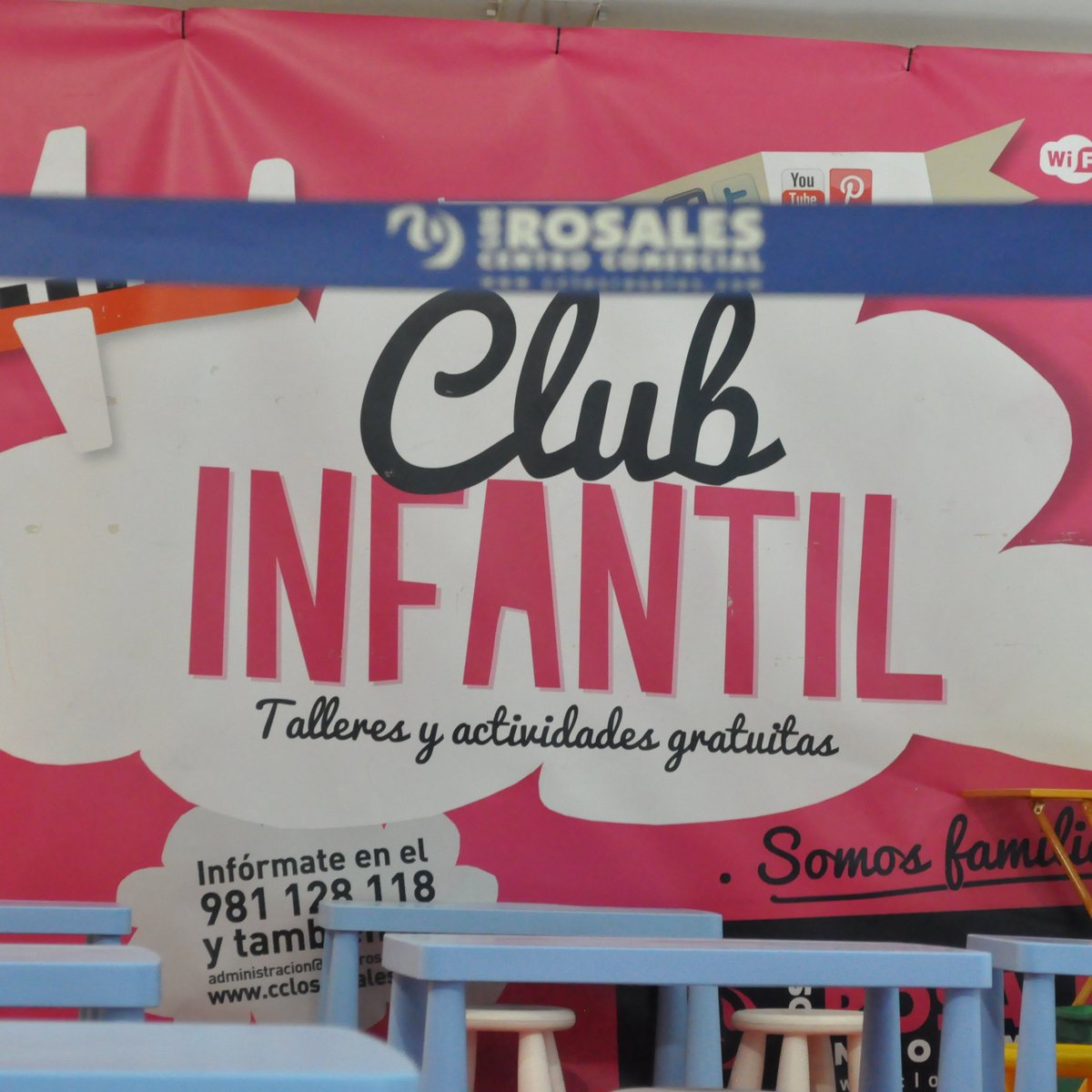 🚸 Club Infantil 🚸

HOY desde las 17:30h.
Haremos un taller de fotos y marcos locos 🎞️🖼️
Actividad gratuita en el espacio dedicado de la planta baja.

#ActividadesInfantiles #LosRosales #Coruña #Niños #ClubInfantil