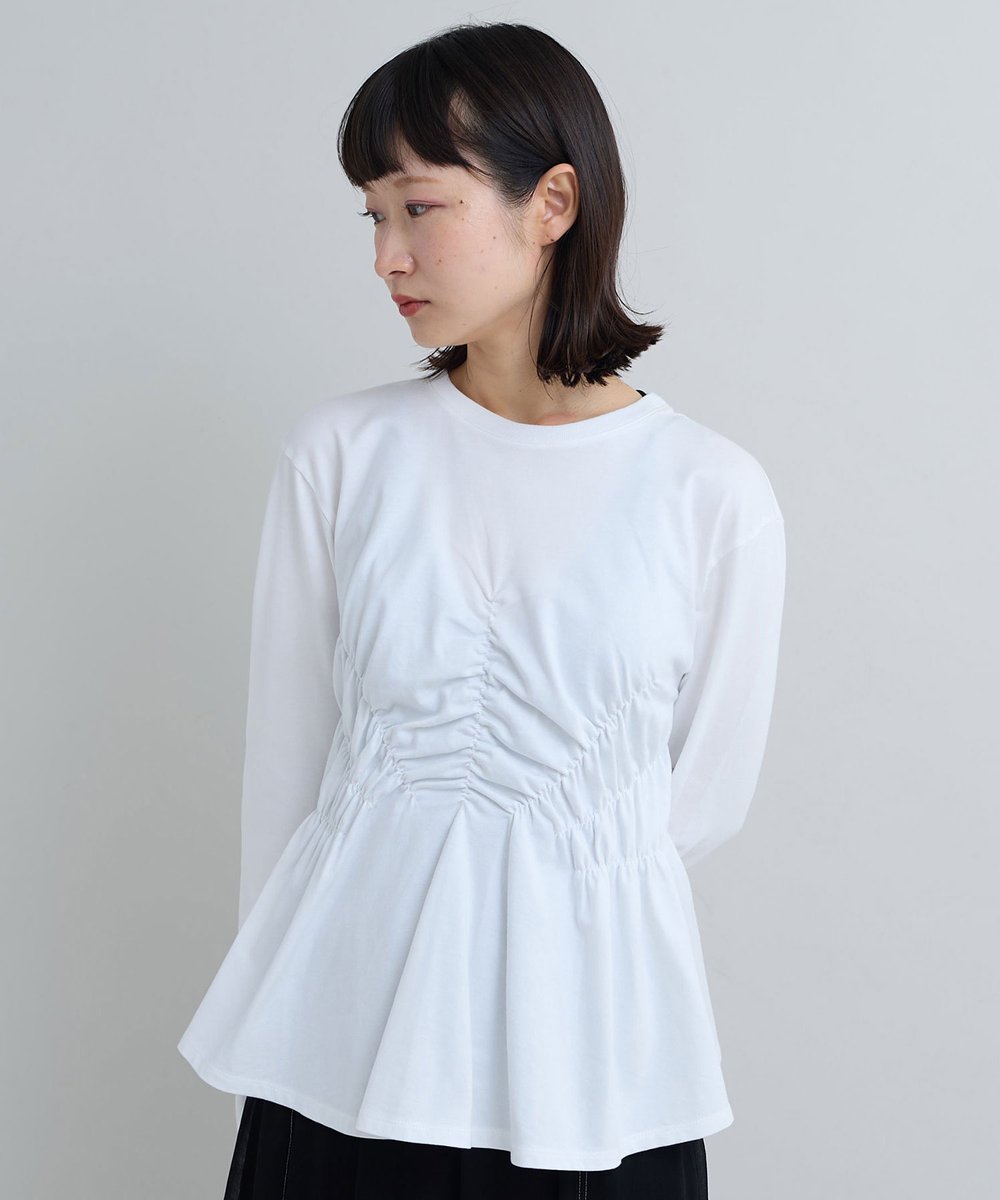 iki NEW 程良いカジュアル感ときれいさを兼ね備えたシャーリング