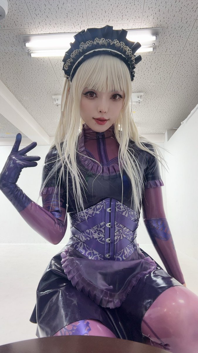 鬼かわいいラバーメイド誕生した🎂
 #今日のなのあん
