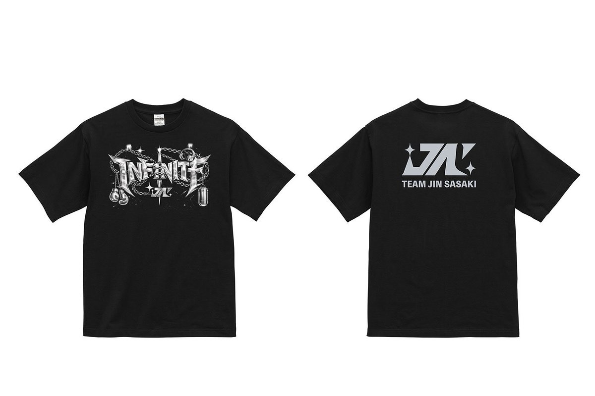 佐々木尽選手 @JinSasaki0728 の2月19日復帰戦に合わせ、Tシャツ5,000