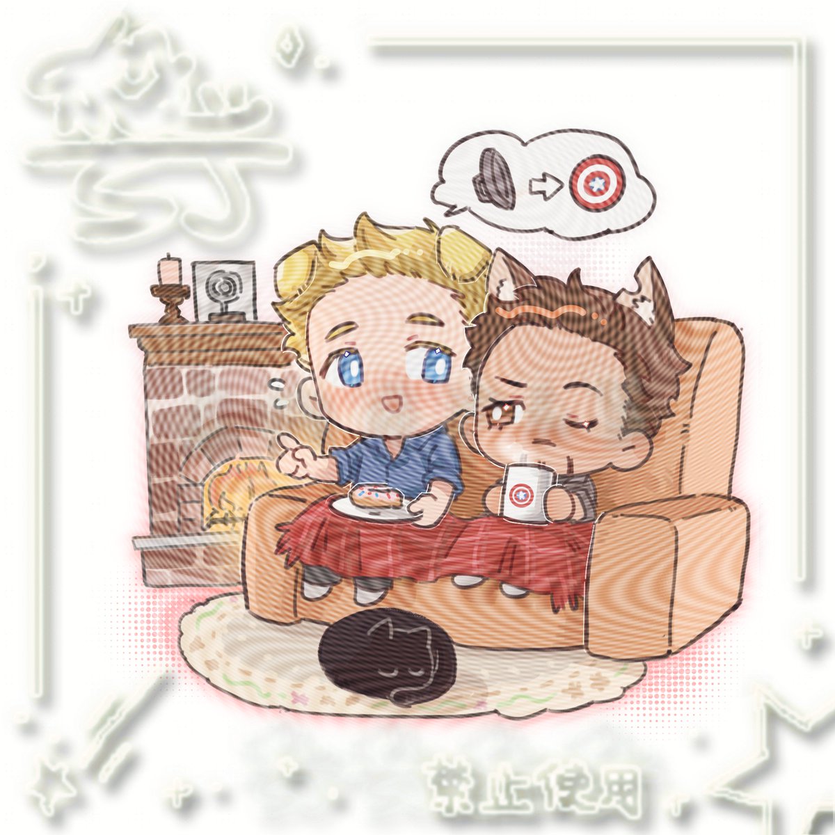 shajiang144584's tweet image. #stevetony #stony 
Commission