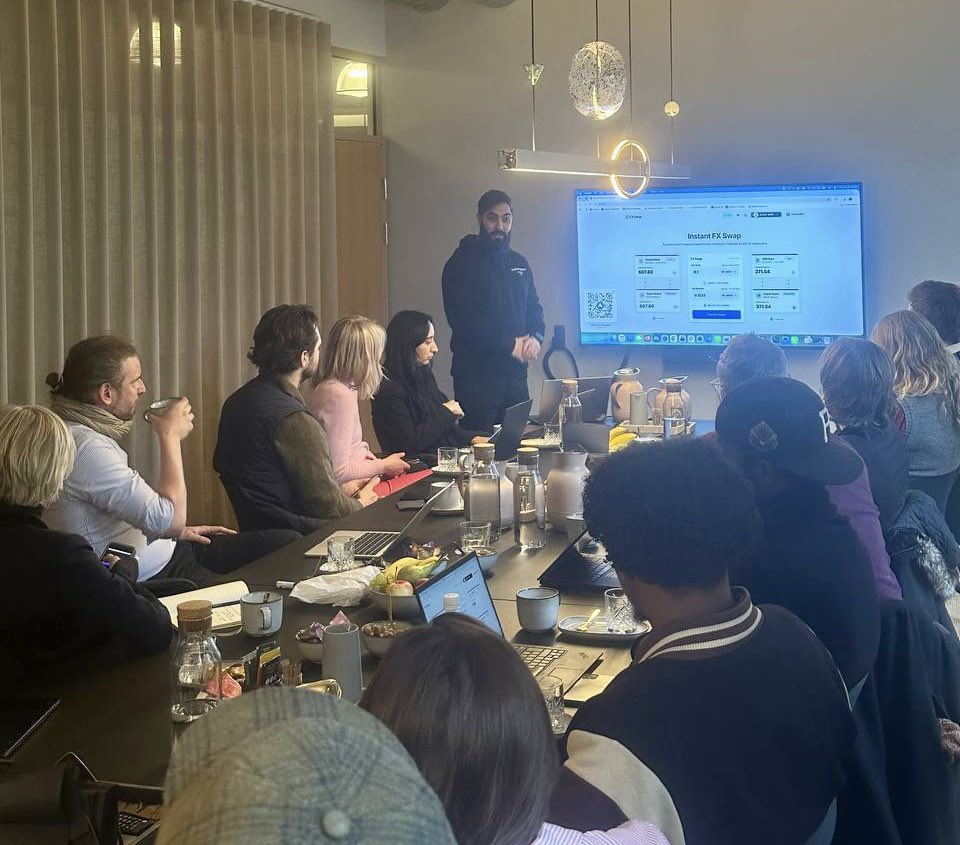 AryzeOfficial's tweet photo. From workshop to reality.
In Copenhagen, Nordic Blockchain Association hosted an invite-only session with Danish NGOs to map where blockchain actually helps day to day ops.
Less theory, more workflows:
cross-border payments, transparency, tracking, funding flows, and what it takes to implement responsibly.
Aryze joined with our CTO Jodi, CGO Jack, and Rabii (Head of Sales & Marketing), alongside UNDP AltFinLab, Stellar Development Foundation, and ADVORA Law Firm.