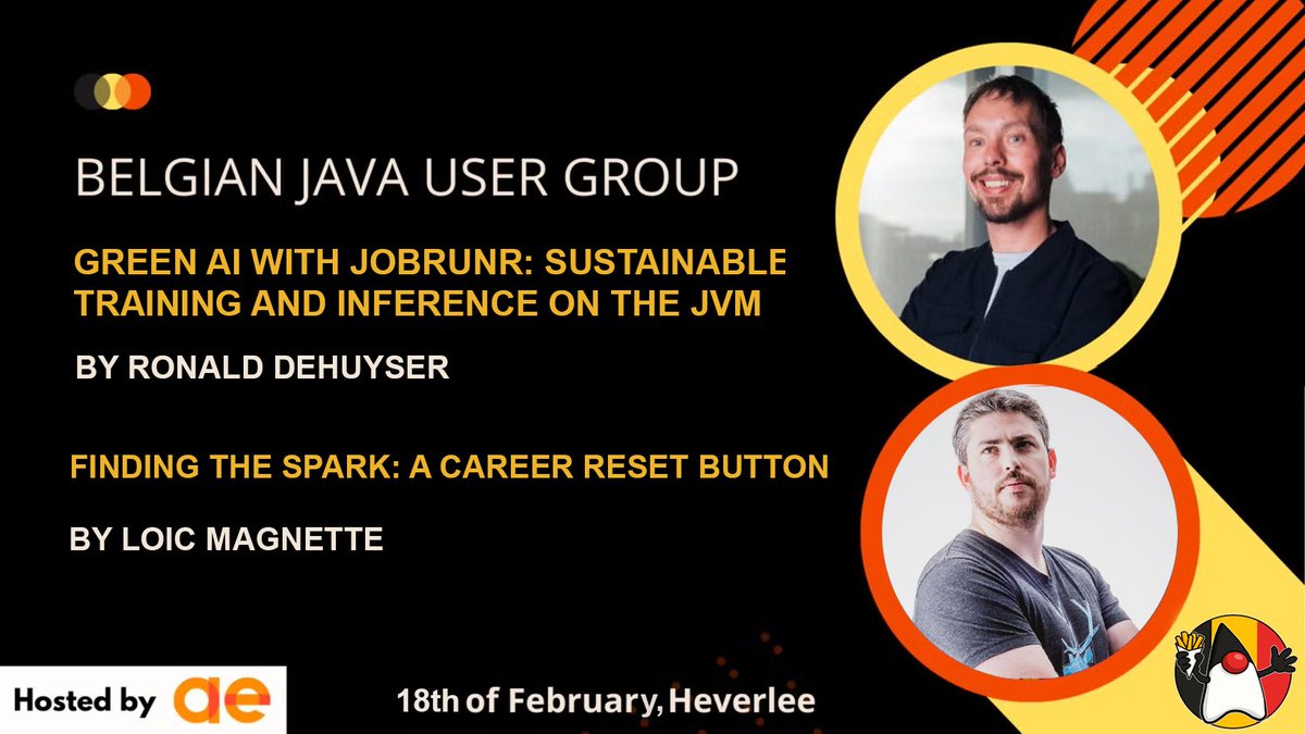 Belgian JUG tweet media