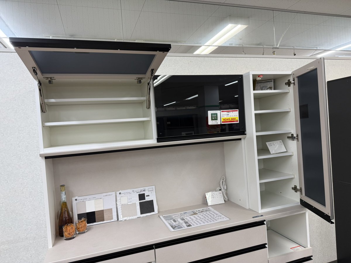 東浦和店】 #SAクラフト 食器棚GHシリーズ展示いたしました✨ 上部