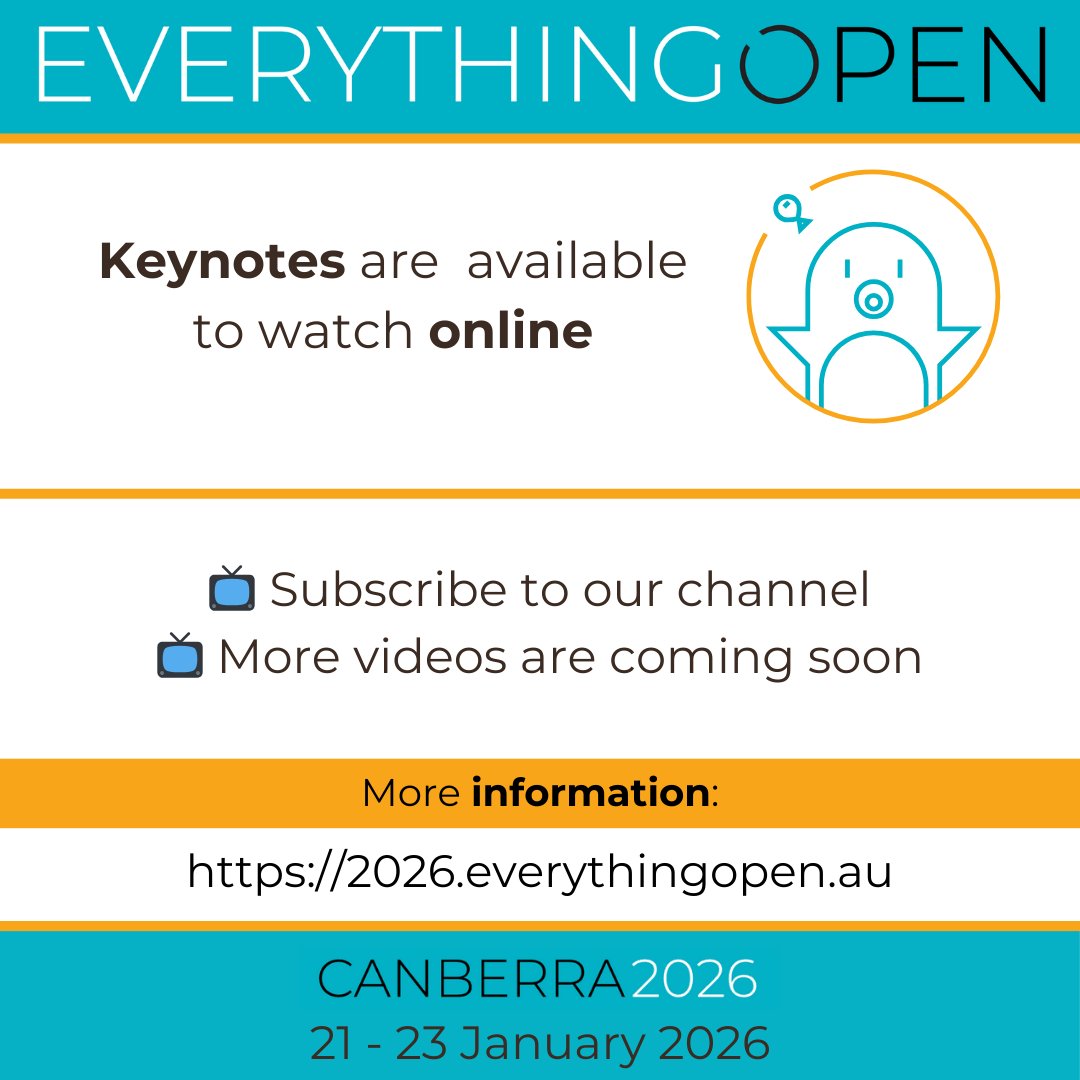 Everything Open @everythingopen@fosstodon.org tweet media