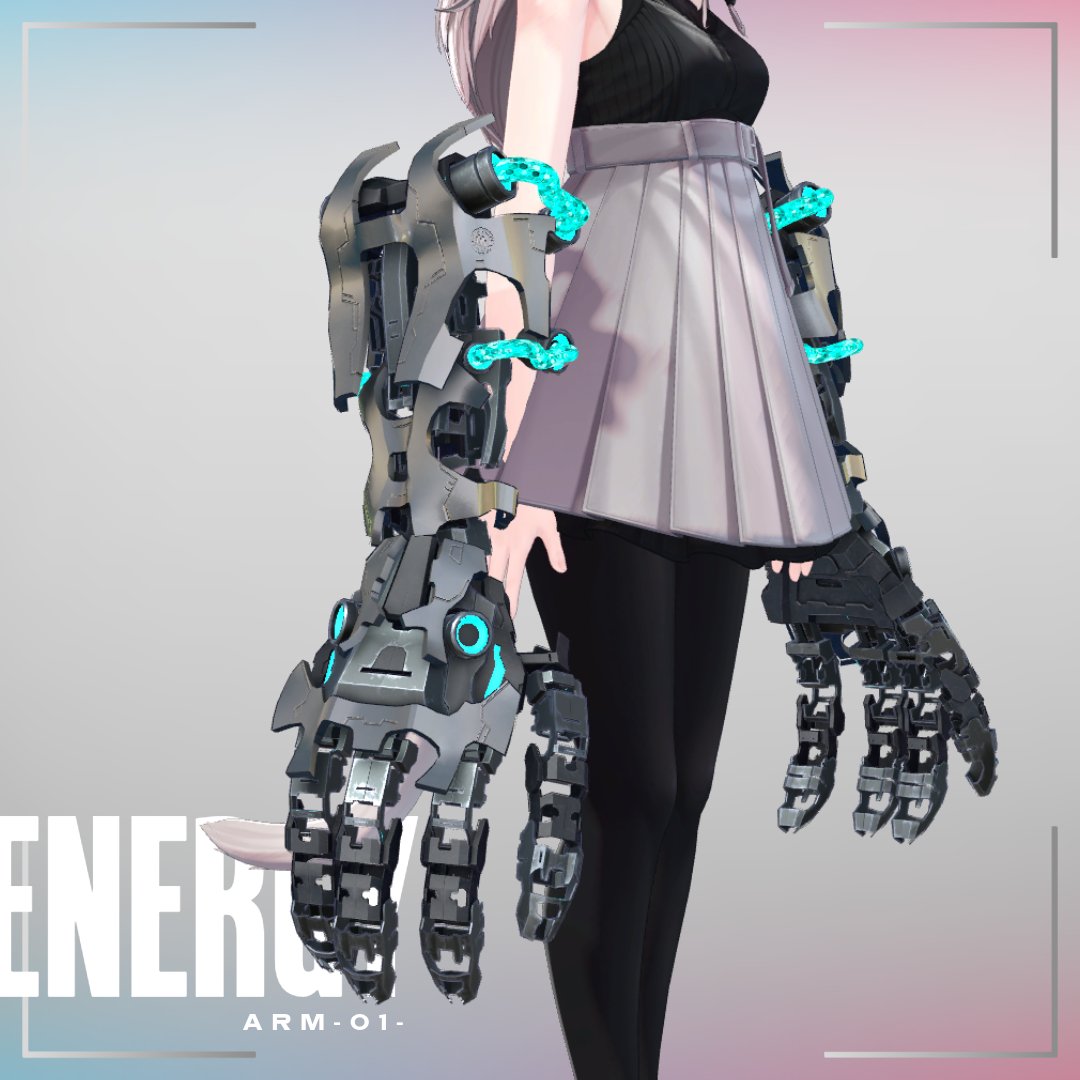 🎁RTキャンペーン🎁

対応アバター不問　energy arm_01を販売開始しました！
このツイートをRT＆フォローしてくれた方の中から抽選で2名様にお送りいたします！
また、BOOTHの♡100ごとに当選者を１名増やします！

キャンペーン締め切り
2/1　17時

#VRChat #TORINOSUKEの家