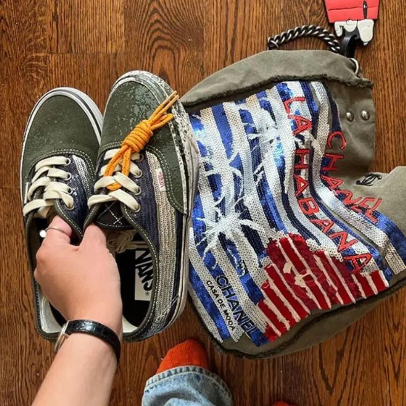 VANSバンズPREMIUM Bag Habana AUTHENTIC44La