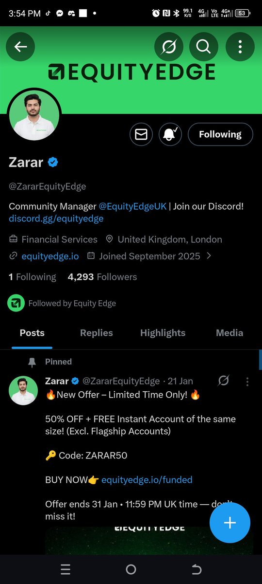 Nhel_cholo's tweet photo. @ZararEquityEdge @EquityEdgeUK Done @ZararEquityEdge @EquityEdgeUK https://t.co/QZX9mxADbS