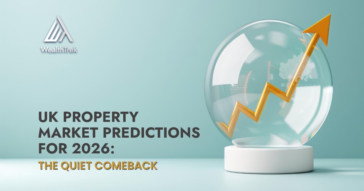 🏡 UK Property 2026: The Quiet Comeback
Buyers win in steady markets, not chasing perfection.
📈 +2% asking price growth
🗺️ Value regions more resilient
💷 Prices +2.5% YoY, rent easing
🔑 Buy on fundamentals
👉 wealthtrek.co.za/insight/uk-pro…