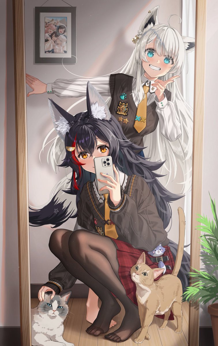 何気ない日常
#みおーん絵
#絵フブキ