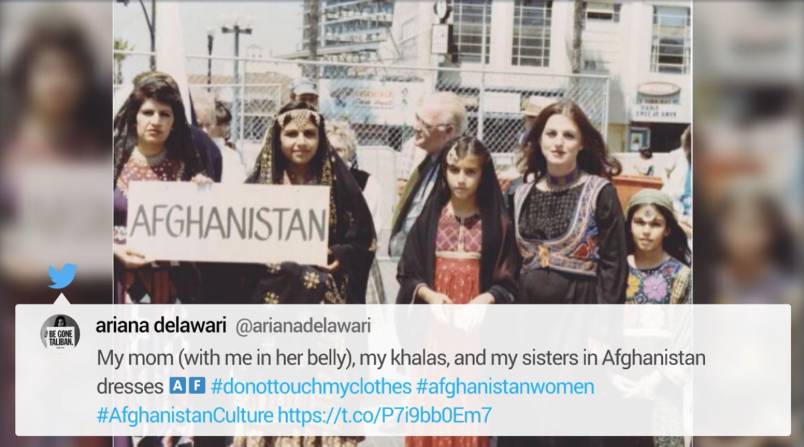 PeterSchwarz11's tweet image. Afghaninnen kämpfen im Netz gegen Vollverschleierung

Aufrufe  vor 4 Jahren  #DoNotTouchMyClothes #Afghanistan #Verschleierung

Seit der Machtübernahme der #Taliban kommt es immer wieder zu Protesten von Frauen in #Kabul. 
#SPD 1/3