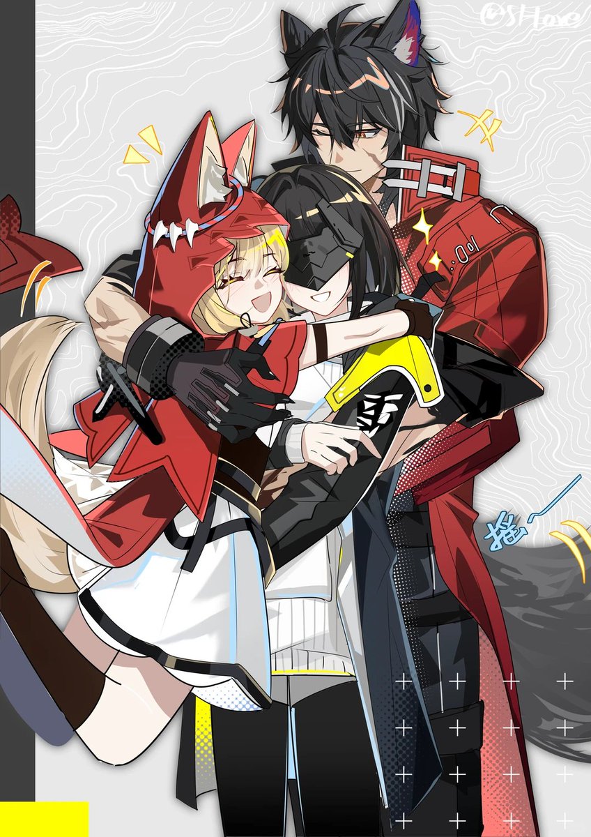 三人家族みたくなってて可愛い

©️好的好的没问题
#エンドフィールド #ArknightsEndfield