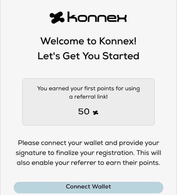 Konnex ~ Airdrop
<a href="/konnex_world/">Konnex</a> is building the GDP of autonomous systems: robot labor marketplace with on-chain USD settlements. Raised $15M.
How:
✅ hub.konnex.world/points?referra…
• Connect wallet
• Link X/socials
• Complete tasks for Konnex Points
• Refer friends! #Airdrop
