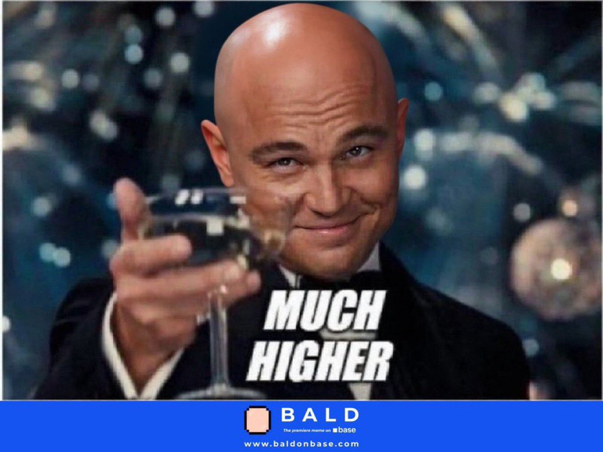 $SHIB and $PEPE made history now it’s $BALD’s turn in the spotlight.
With <a href="/jessepollak/">jesse.base.eth</a> already onboard, the question is… are you? 👀

Bald is bold. And bold means gains. 🧑‍🦲🔥

#Baldarmy #sstvi 
<a href="/BaldOnBaseCTO/">Bald On Base l CTO</a> 

0xFe20C1B85ABa875EA8cecac8200bF86971968F3A