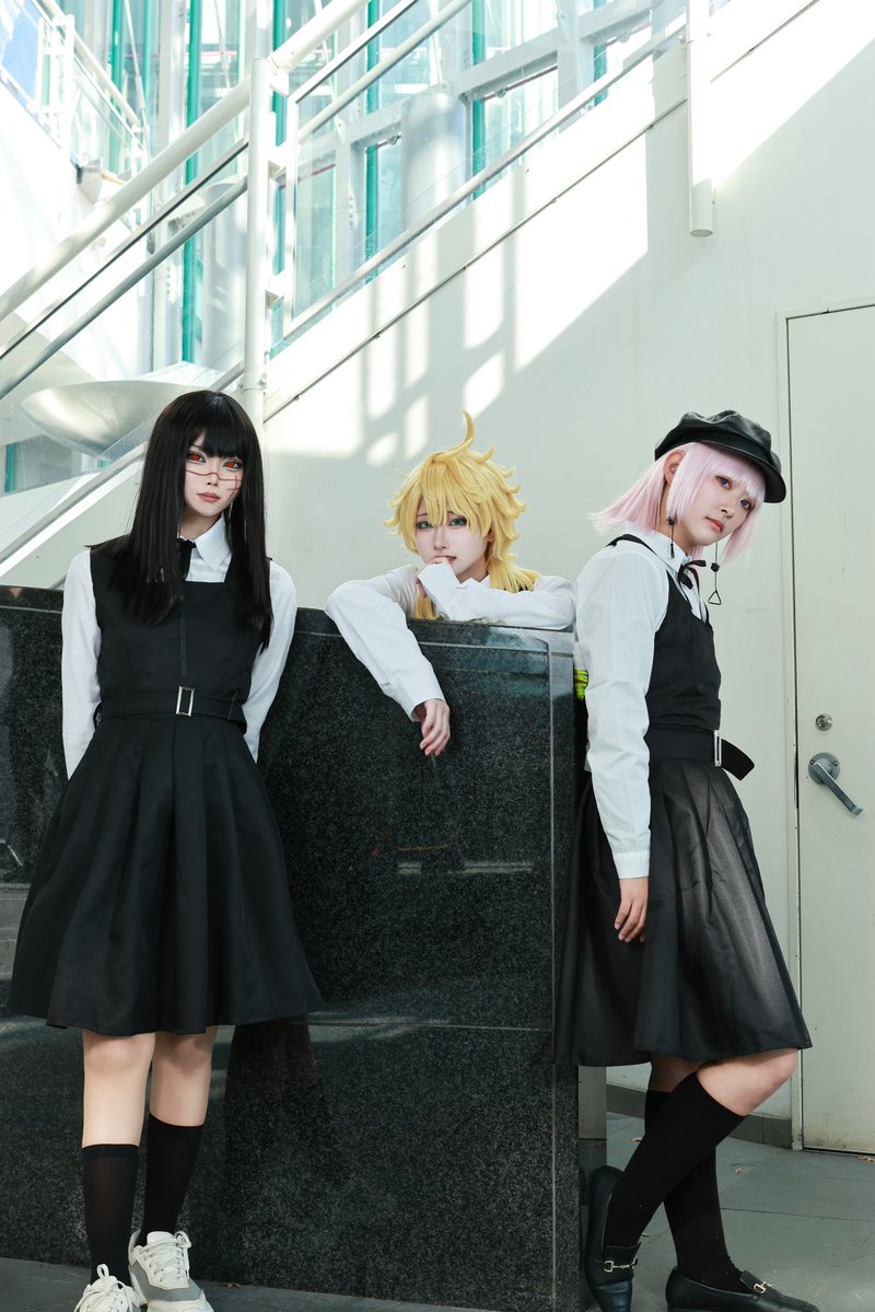 nagi_mn28's tweet image. cosplay/chainsawman

戦争　　　　　　飢餓　　　　　　　死

p.@meganejapan46