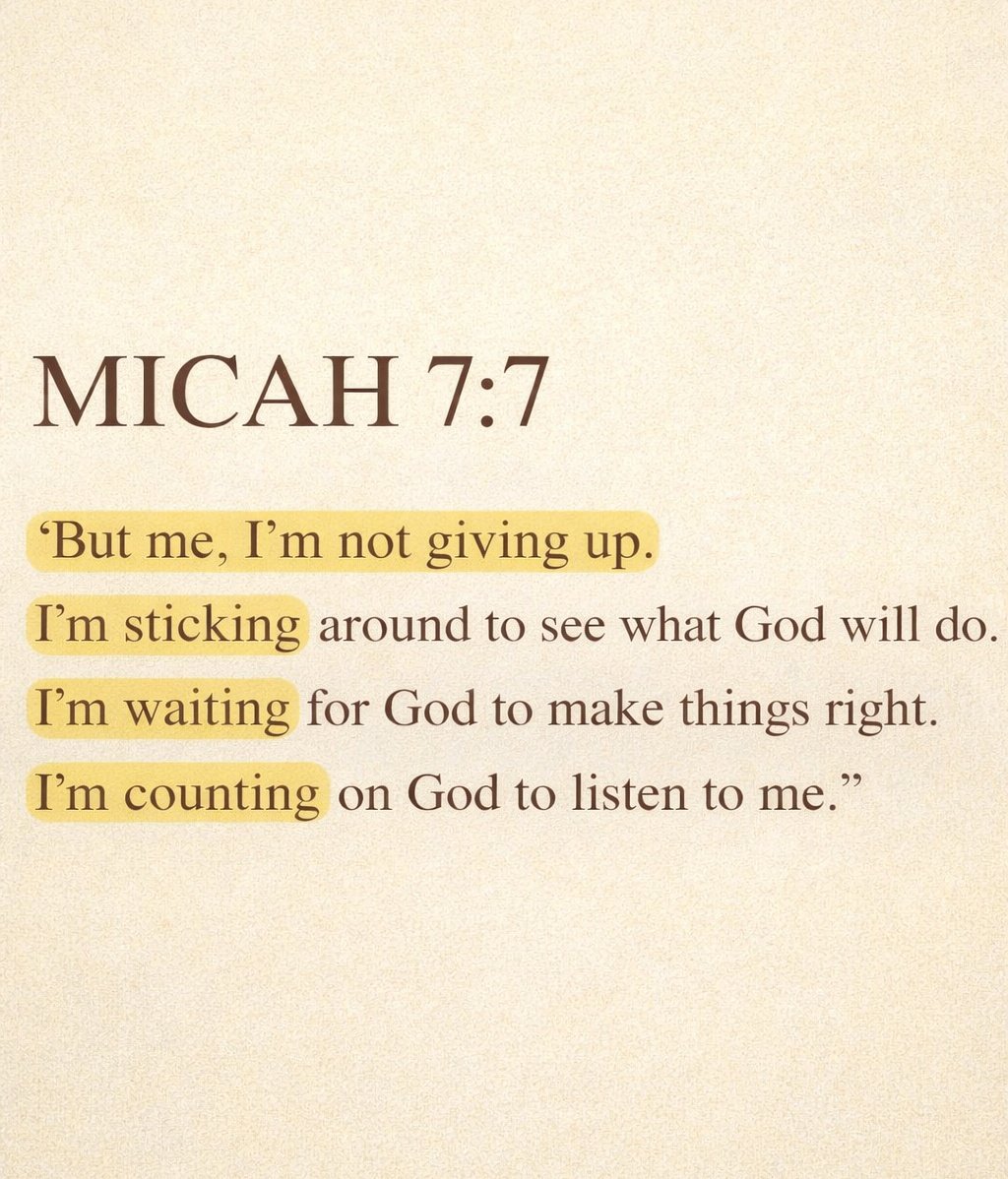 The__Bible7's tweet image. Micah 7:7