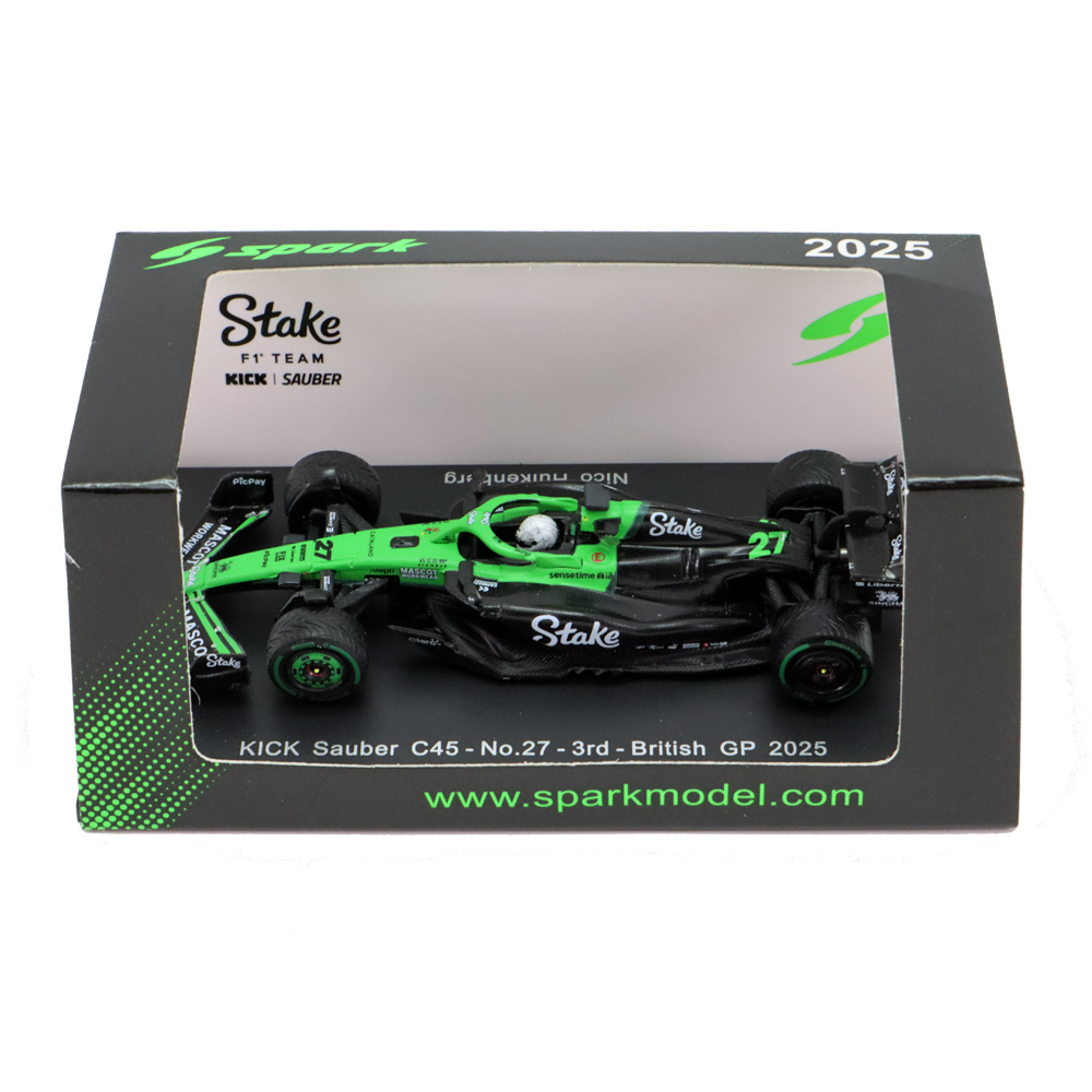 ✨新入荷速報✨】 スパーク 1/64 ステーク F1 キック ザウバー C45 #27