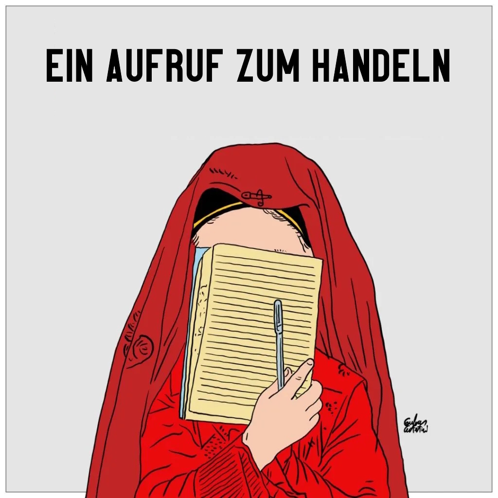 PeterSchwarz11's tweet image. Im Netz stehen nun mutige afghanische Frauen auf der ganzen Welt ihren Schwestern bei. Mit dem #DoNotTouchMyClothes protestieren sie gegen die Taliban-Vorschriften zur Verhüllung in ihrer Heimat.  #SPD 2/3 
Illustration: @channeldraw