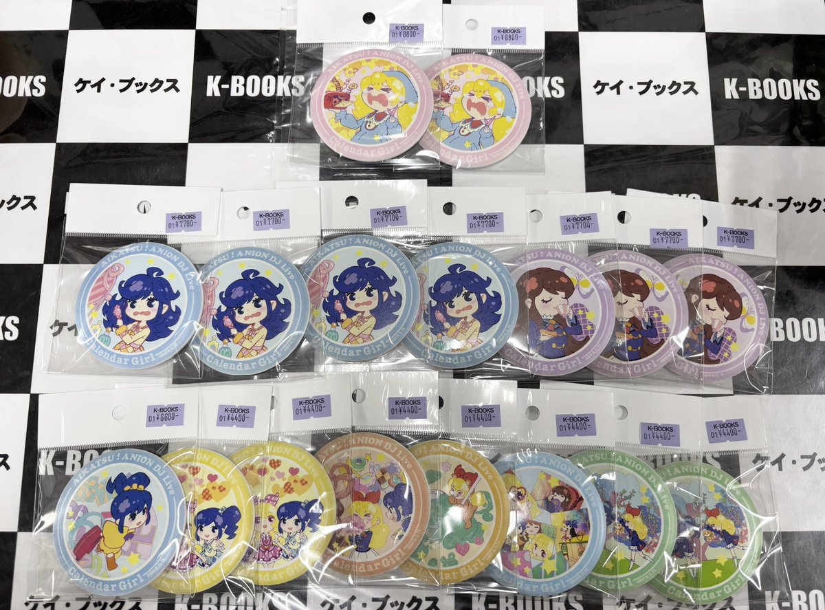 入荷情報】 アイカツ！ マグon缶バッジ 纏まって入荷しております！ 激