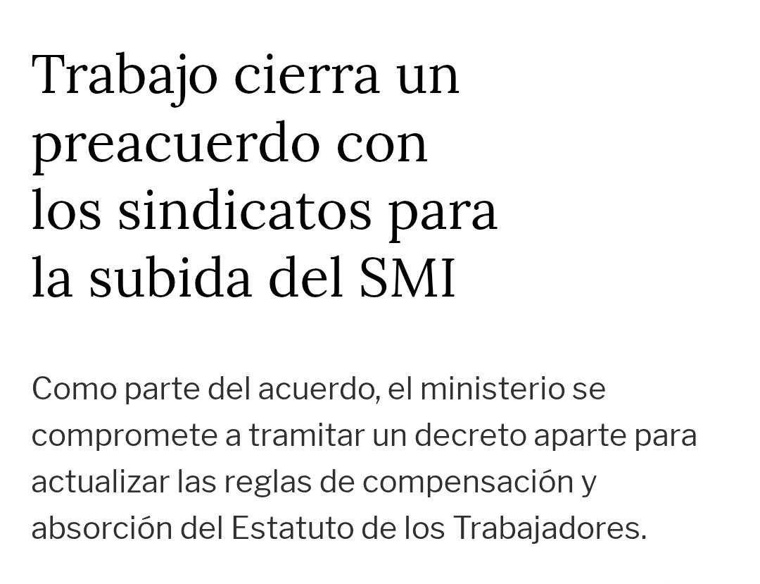 📈 El SMI sube a 1221€ en 14 pagas.

Desde que llegamos al Gobierno ha subido un 66%, 6800€ más al año.

👉🏻 Vamos a seguir peleando por medidas valientes en vivienda, control de precios de productos básicos y refuerzo de lo público para mejorar la vida de la clase trabajadora.