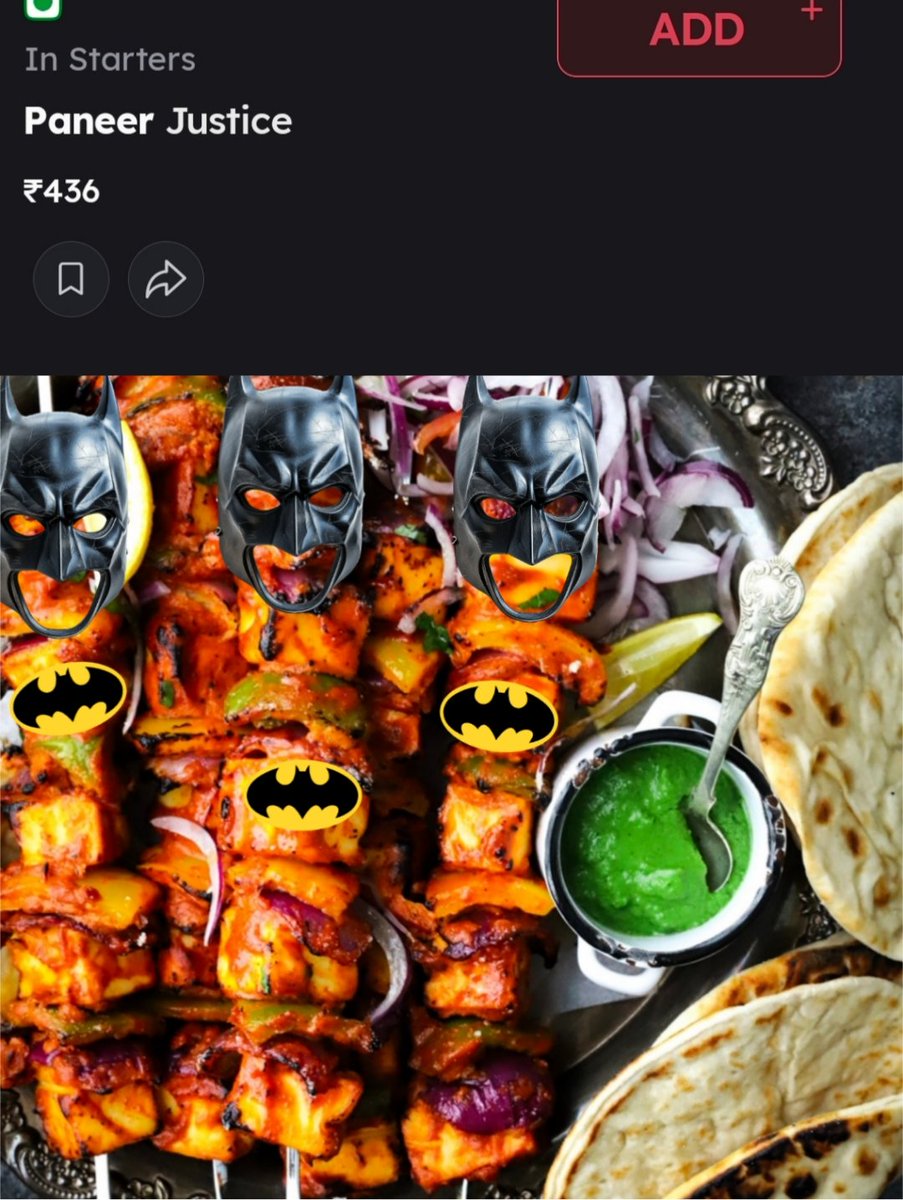 Priyang511's tweet photo. Justice will be served - Alongside Chutney and Naan. https://t.co/4Hsvcx5nSy