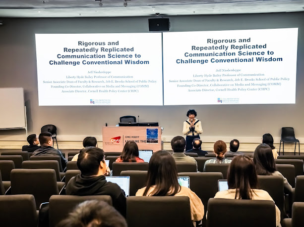 ComCityuhk's tweet image. 🔥 COM CityUHK Distinguished Visiting Professor Lecture: Rigorous and Repeatedly Replicated Communication Science to Challenge Conventional Wisdom🏫

Prof. Niederdeppe highlighted the importance of repeated conceptual replication in communication science.#AcademicLecture #CityUHK