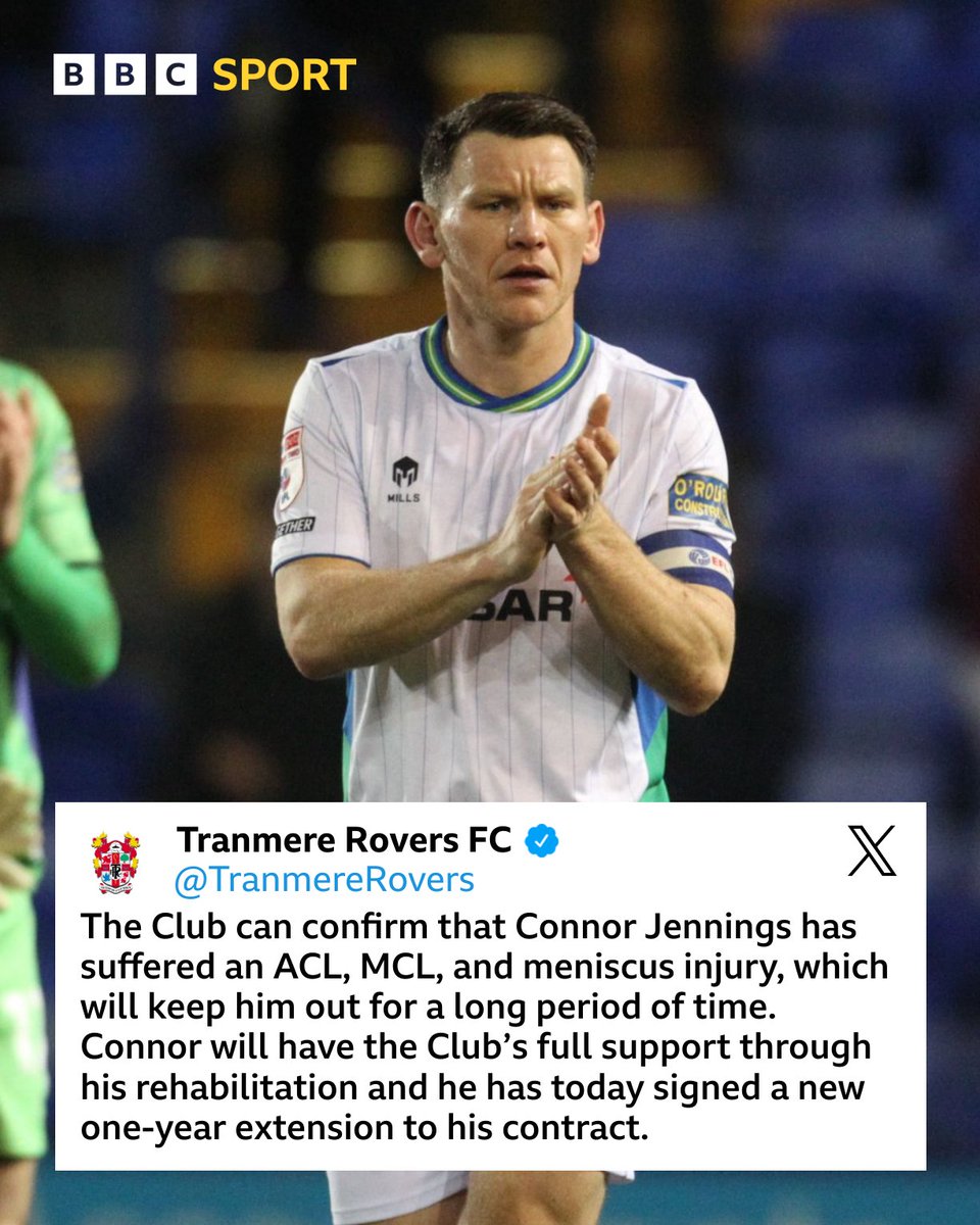 BBCMOTD's tweet photo. A lovely touch here from Tranmere 🤍
 
We wish Connor well with his recovery 💪 https://t.co/yoEoMPQs30
