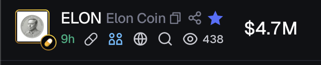 s7pg2's tweet photo. @elonmusk @elonmusk did you know that there is a coin of you launched 8 hours ago and reached 17M million marketcap with 16K holders ? https://t.co/XATOhg33Ff