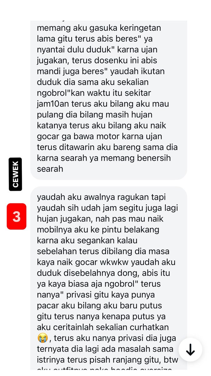 ohneptunus's tweet photo. Cewek ini main sama dosennya yang udah punya istri https://t.co/CMS0kCPQlY