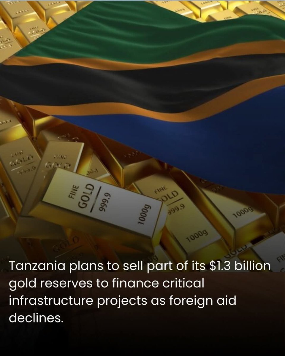 HecheJohn's tweet photo. TOP 10 AFRIKA – UZALISHAJI WA DHAHABU (Migodini)

Nchi zinazochimba dhahabu nyingi kwa mwaka:
Ghana, Mali, Afrika Kusini, Burkina Faso, Sudan, Guinea, Tanzania, Côte d’Ivoire, Zimbabwe, DR Congo.
➡️ Hizi ni nchi zinazochimba dhahabu nyingi ardhini.

TOP 10 AFRIKA – AKIBA YA DHAHABU BENKI KUU (2025)
🇩🇿 Algeria ~173.6t | 🇱🇾 Libya ~146.7t | 🇪🇬 Misri ~126–128t | 🇿🇦 Afrika Kusini ~125t | 🇬🇭 Ghana ~31t | 🇲🇦 Morocco ~22.1t | 🇳🇬 Nigeria ~21.3–21.5t | 🇲🇺 Mauritius ~12.4t | 🇹🇳 Tunisia ~6.8t

JE BOT INGEHIFADHI DHAHABU NYINGI INGETOKEA NINI?

Mfano BOT ikihifadhi tani 30–50:
✅ Shilingi ingekuwa imara zaidi
✅ Kushuka kwa thamani kungepungua
✅ Imani ya wawekezaji ingeongezeka
✅ Uchumi ungekuwa na “backup” ya kweli
✅ Mikopo ya kimataifa kwa masharti nafuu
✅ Tanzania ingeonekana kifedha kama Ghana/Algeria
✅ Hatari ya misukosuko ya uchumi inapungua

Sio dhahabu unayochimba, ni ile unayohifadhi.

Nchi inauzwa:

1. Bandari DP World
2. KIA
3.Tazara wachina
Sasa reserve ya dhahabu.