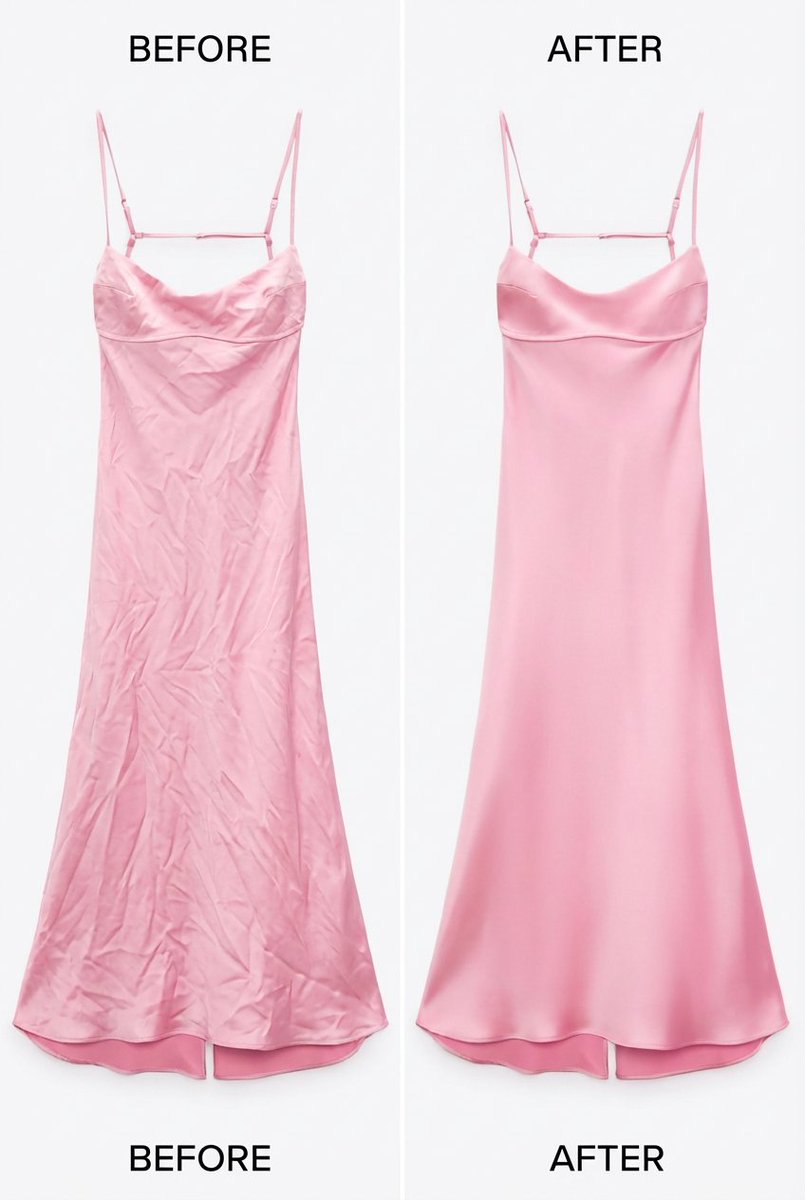 ColorEditPro's tweet image. Wrinkle removal isn’t about flattening fabric.
It’s about preserving natural folds and material weight.
Realism builds trust.

Try fabric retouching → coloreditpro.com/wrinkle-remova…

#fabricretouching #apparelimages #ecommercefashion #brandquality #photoediting #coloreditpro