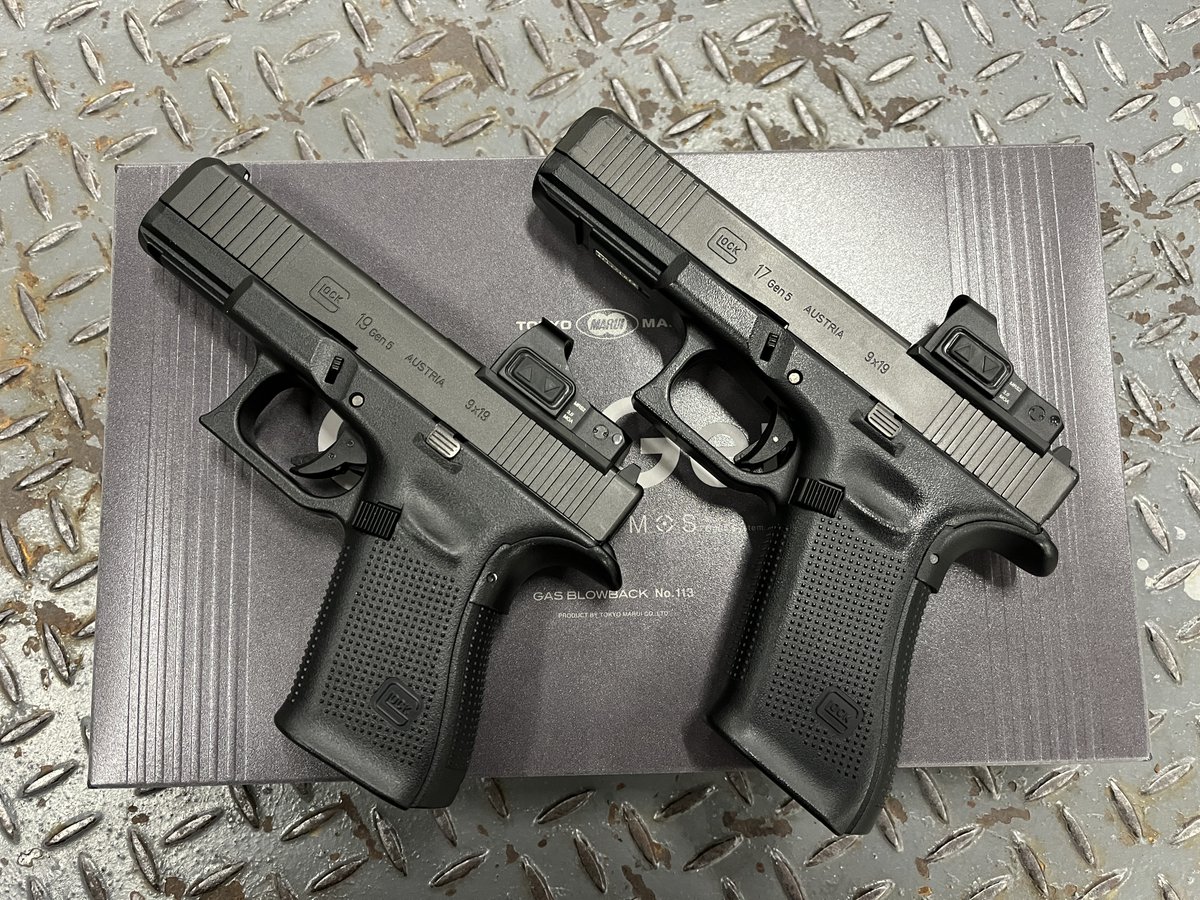 発売されたばかりの東京マルイのG19 Gen5 MOSを早速購入してノーベル
