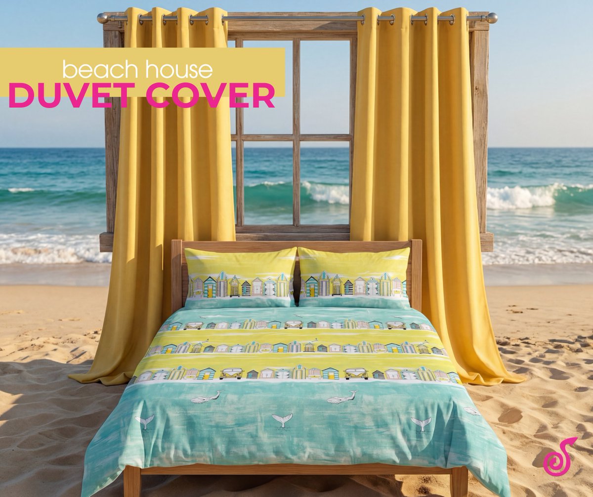 SchulmansHome's tweet photo. 📷 Beach House Duvet Cover Set
Fresh beach-inspired print
Easy-care polycotton fabric
Perfect for a light, summery look
📷 ON SALE
• Double: R199.95 per set
• Queen: R229.95 per set
#fypviraltwitter #fyp #foryoupage #bedding https://t.co/hrKobrOAGs