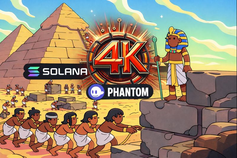 4K_token's tweet photo. Great things are never built alone.
They are built by people.
By effort.
By working together.

Just like the pyramids were built — stone by stone, hand in hand —
today we build technology, communities, and the future.

It’s not about speed.
It’s about persistence.
Not about one hero.
But about a shared goal.

Because only together can we build something that stands the test of time.

Hard work. Shared vision. One path forward. 💪
@solana @solscanofficial @phantom